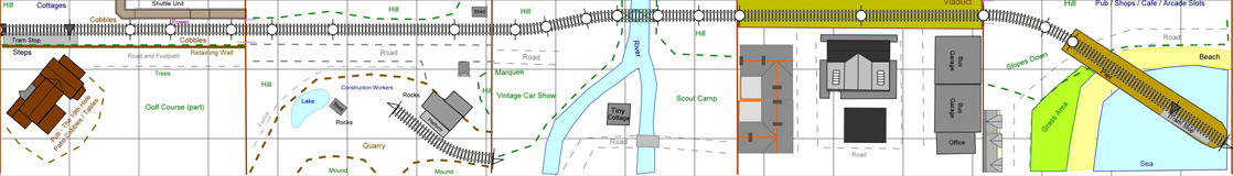 The Pier Line Track Diagram